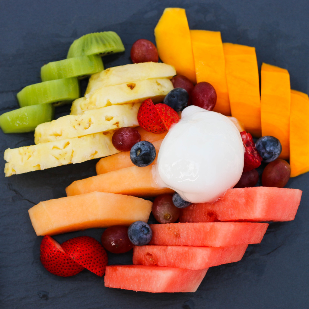 Fruit platter for every vegan